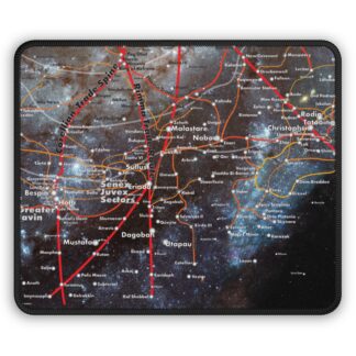 Star Wars Map Mouse Pad
