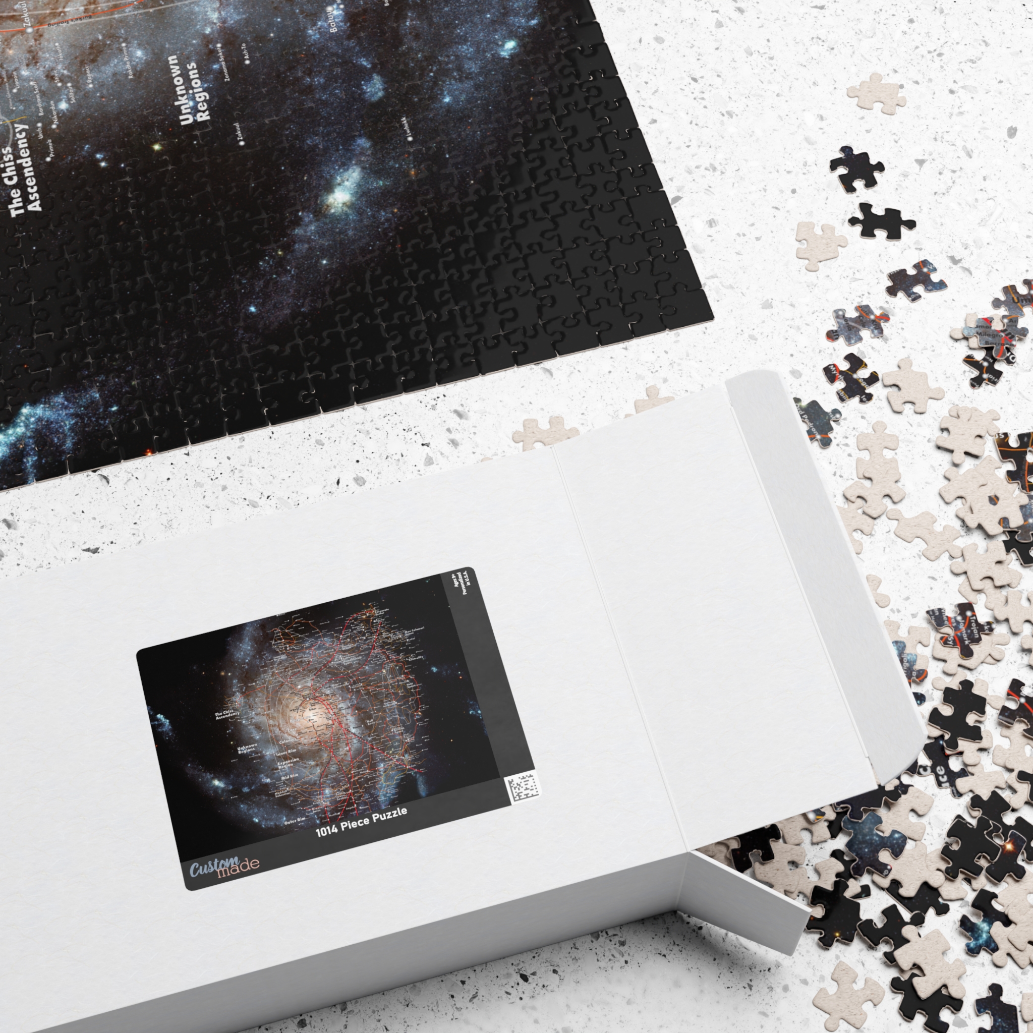 Star Wars Galaxy Map Puzzle 1000 piece - Image 4