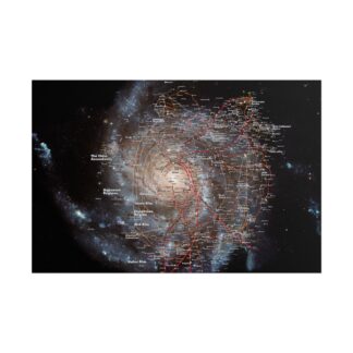 Cosmic Wall Art Prints, Galaxy Decor, Astronomical Poster, Space Lover Gift, Home Office Decoration